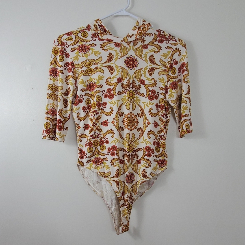 Forever 21 Vintage Style Bodysuit Size M